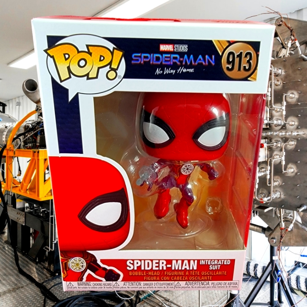 Spider-Man integrated suit funko # 913 (nib)